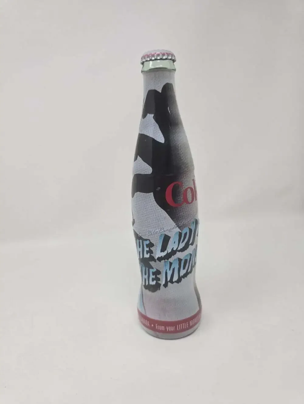Limited Edition Lady Gaga Coca Cola Glass Bottle Coke Lady and Monster 9.5
